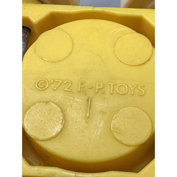 Vintage Fisher Price Little People Baby Stroller‎ Wagon Vehicle Toy Lot Of 3 - Picture 7 of 11